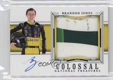 2024 Panini National Treasures Colossal Material /49 Brandon Jones Auto 17uv