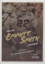 2018 Panini Luminance Vintage Performers Emmitt Smith #14 HOF 0a3