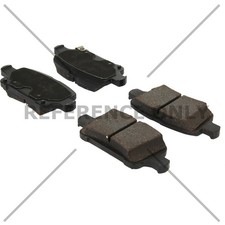 Centric Parts 105.18570 Posi Quiet Ceramic Brake Pads With Shims And Hardware Centric Parts 105.18570 Posi Quiet Ceramic Brake Pads With Shims And Hardware