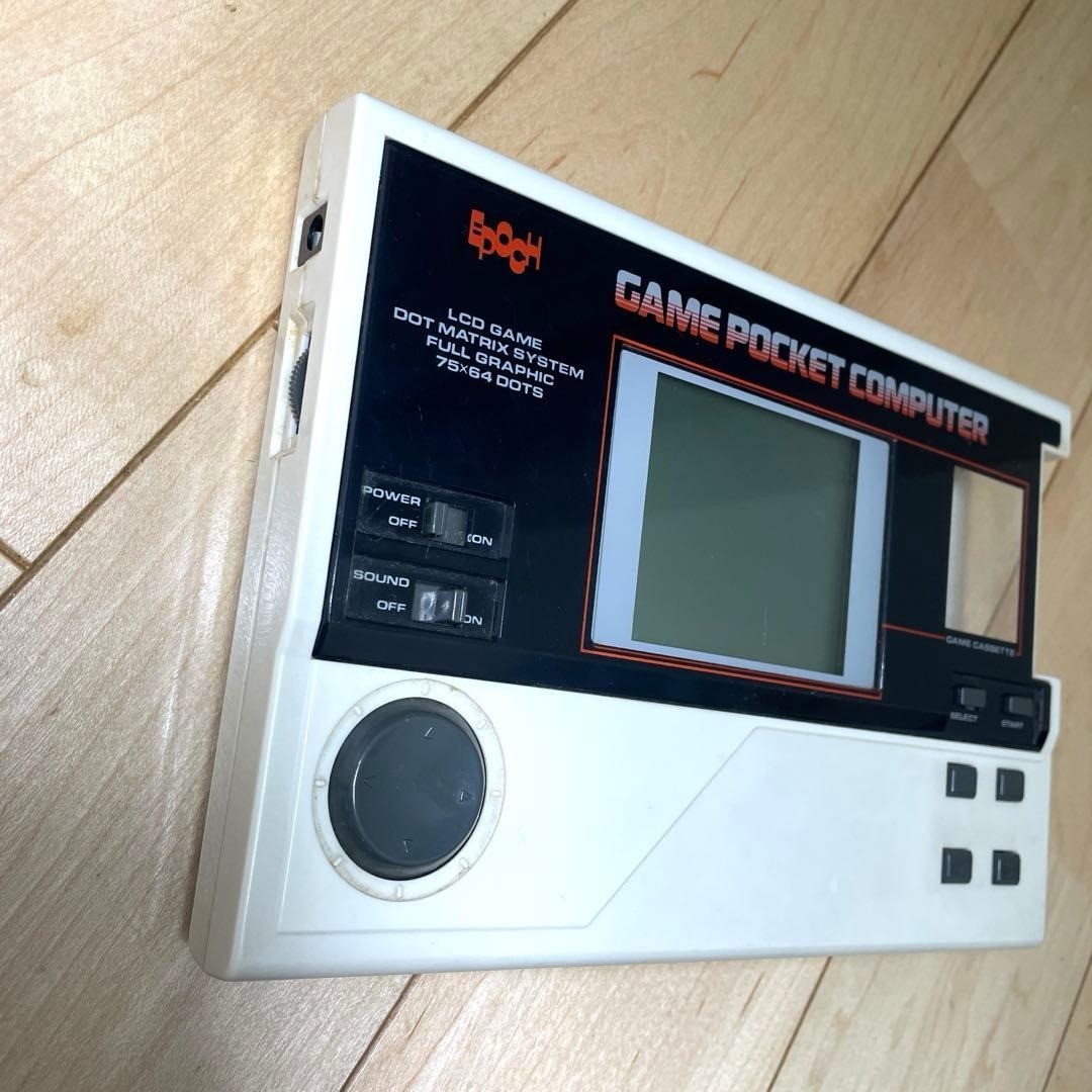 Epoch Game Pocket Computer Console Mahjong Cassette Vintage Used