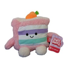 Bum Bumz by RUSS Chester Carrot Cake Slice Mystery Spring Bumz 7.5 Plush NWT