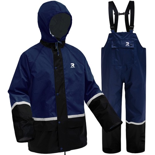 Rain Suits for Men Women Waterproof Lightweight Rain Gear Durable Oxford Work...