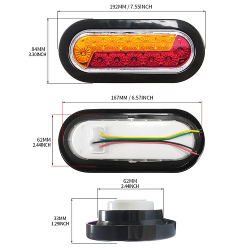LED Corner Side Marker 12 LED Truck Light Outdoor Driving ABS And PC Materials - Picture 4 of 12