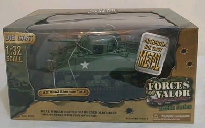 1:32 Forces Of Valor U.S M4A3 Sherman Tank Normandy 1944 | eBay