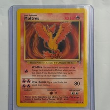 Pokemon Moltres 30/110 Legendary Collection Rare Holo 2002 WOTC Ungraded