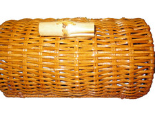 Lilly Pulitzer Wicker Case in Boca Blue It's a Sailabration - NWT