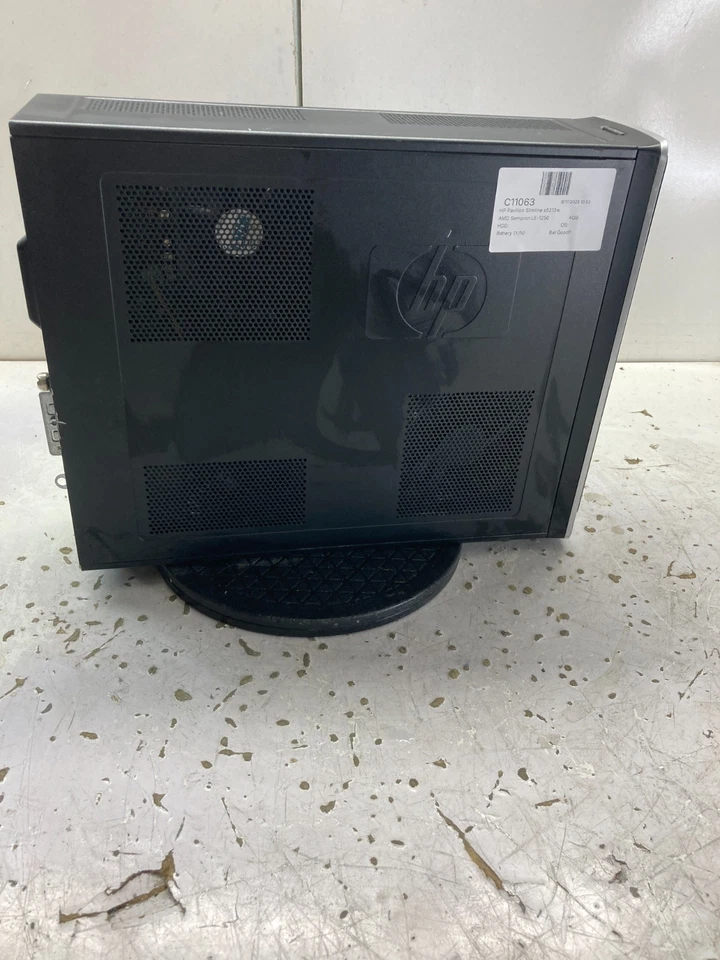 HP Pavilion Slimline s5213w AMD Sempron LE-1250 2.20GHz 4GB NO HDD - Image 2 of 4