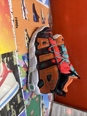 Nike Air More Uptempo GS 'What The 90s' (Style Code: AT3408-800).  August 2018