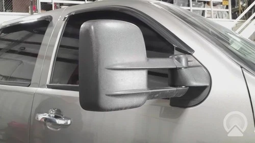2011-2014 GM Truck RH Passenger Power Wide Load Extending Door Mirror Tested
