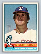 1976 Topps #360 Jeff Burroughs Texas Rangers
