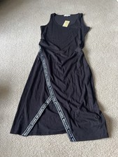 Michael Kors Black T-Shirt Dress (Size L)
