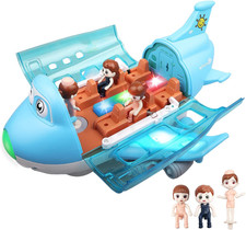 Airplane Toys for Toddlers, Toy Airplane for 4-8 Year Old Boys Girls Birthday, T