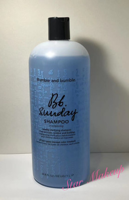 Bumble and bumble Sunday Clarifying Shampoo, Jumbo Size-, 33.8 fl. oz. New