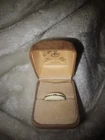 Vintage/ANTIQUE 925 Sterling Silver/Ivory Ring Size 5