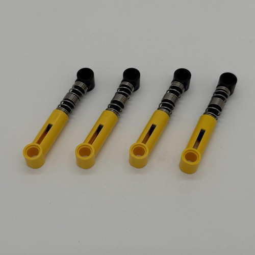 Lego® Technic Stoßdämpfer 731c04 gelb 6.5 L Hard Spring 4 Stück Federbein hart