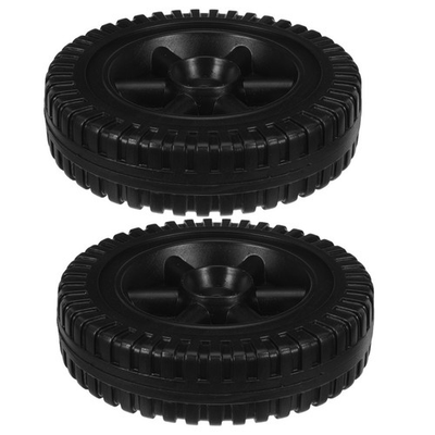 #ad 2PCS Push Mower Plastic Wheels 6 Inch Universal Replacement Tires for Mowers $21.66
