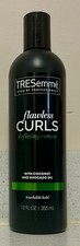 TRESemme Flawless CURLS Defining Cream 12 oz Touchable Hold Coconut Avocado Oil