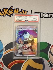 Pokémon TCG Jessie & James Trainer Full Art Ultra Rare 68 Hidden Fates PSA 10 on eBay