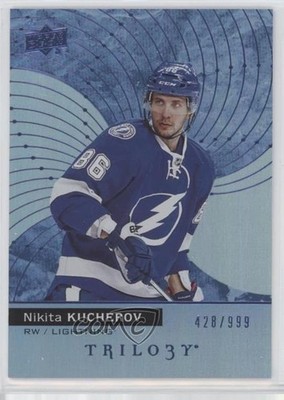 2017-18 Upper Deck Trilogy Blue Foil 428/999 Nikita Kucherov #24 1m4