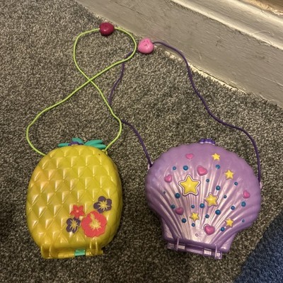 Polly Pocket Tiny Power Muschel Handtasche Ozean Spielset Ananas Tropicool Paket