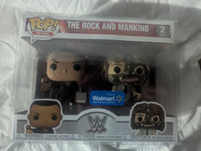 WWE funko Pop! THE ROCK & MANKIND rock and sock connection