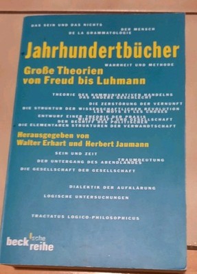 Jahrhundertbücher: Große Theorien von Freud bis Luhmann /Weber, Sartre, Foucault
