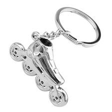Roller Skating Key Ring Car Key Keychain Charm Handbag Purse Charm Roller