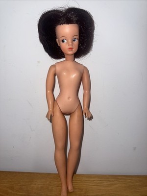Sindy Puppe Mini Version dunkle Haare selten Vintage lesen