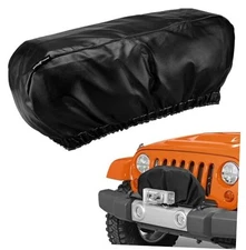 SEVEN SPARTA Winch Cover Heavy Duty Waterproof Winch Protection Cover, Dust 1