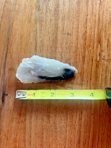 Anasazi Biface Blade – NM Chert Point – Natural “Nike Swoosh” Mark – Prehistoric - Picture 4 of 9