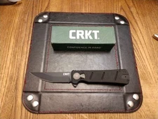 CRKT Goken Folding Knife 3.69" 1.4116 Stainless Steel Blade G10 Handle 4.2 OZ