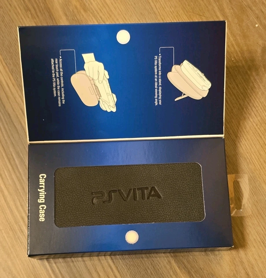 官方索尼 PS Vita 黑色保护壳 KickStand PCH-1101 PCH-1000 — 第 2/4 张图片