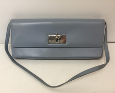 Gianfranco Lotti Blue Vintage Clutch Bag Purse (C27)