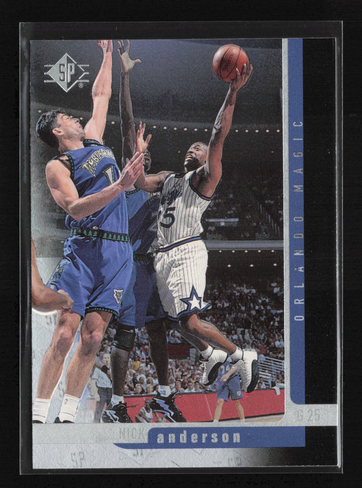 1996-97 SP #77 Nick Anderson Orlando Magic