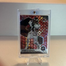 2021 Panini Mosaic #339 Kenneth Gainwell Prizm Camo Red