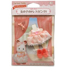 Sylvanian Families Calico Critters Girl's Dress (Pink)