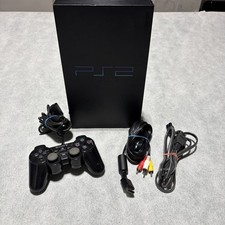 Sony PlayStation 2 Black Console Gaming System SCPH-39001/N Tested  Working PS2