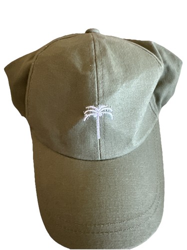 Palm Tree Baseball Hat Cap Strapback Adjustable Green(NEW) - Picture 1 of 3