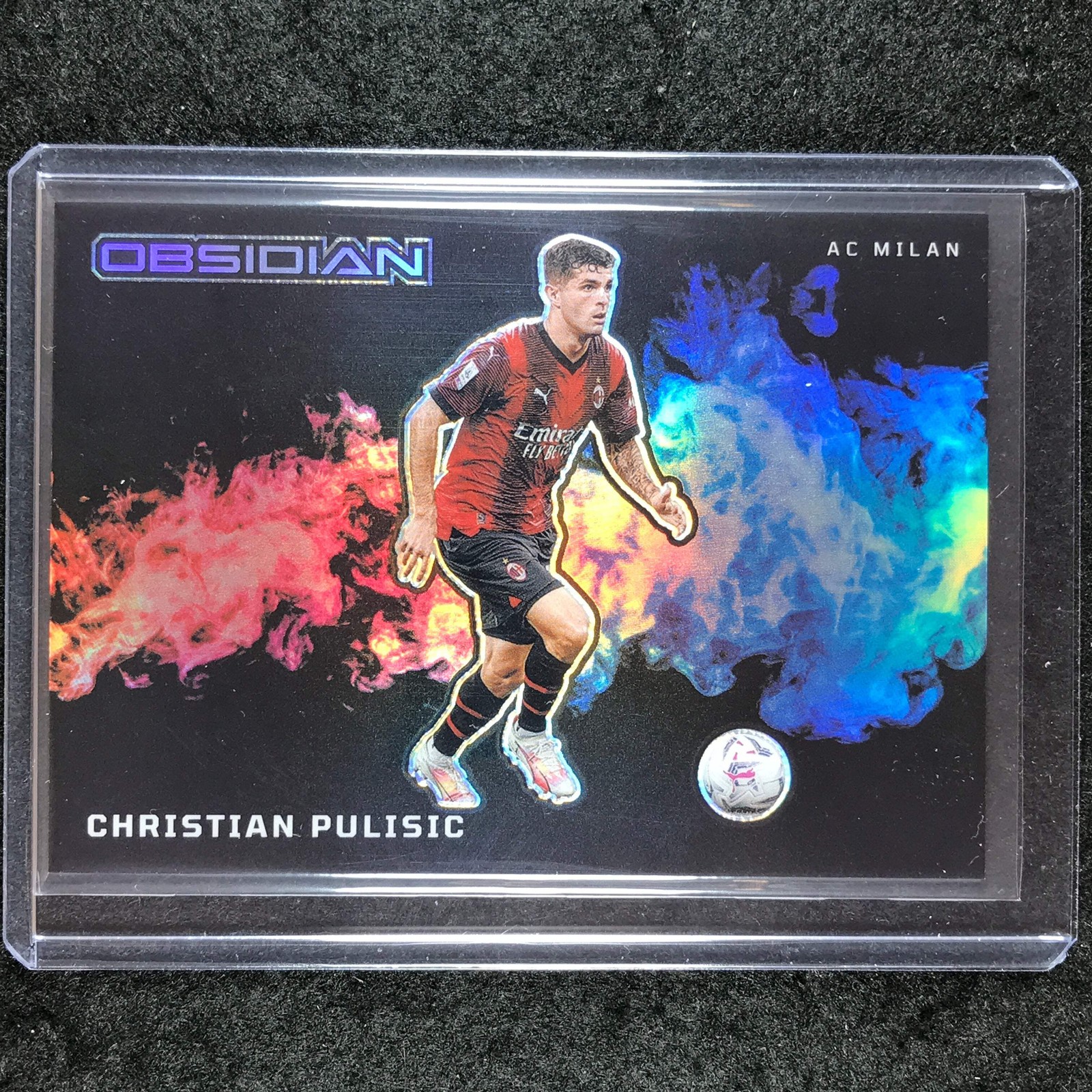 2023-24 Obsidian Soccer CHRISTIAN PULISIC Black Color Blast SSP #2
