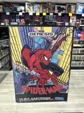 Spider-Man (Sega Genesis, 1991) In Box - Tested!