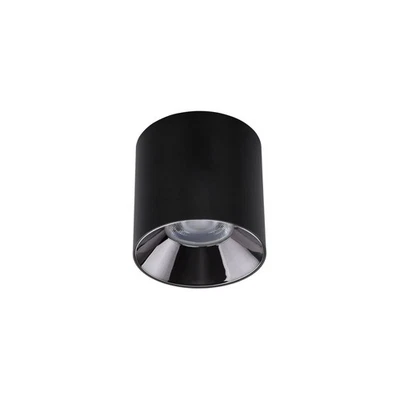 Lámpara De Techo LED De Zinc Negra 4000 K Redonda B:13 Cm Para Comedor Cocina - Imagen 1 de 4