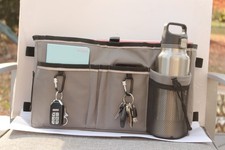 HOMARBOR walker bag with cup holder and multi...