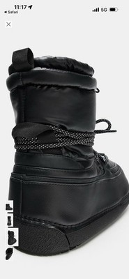 Zara Snow Boots Women's Boots Schnee Schuhe, Wie Moon Boots