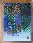 Topps Finest Colossal Shots Autograph Jase Richardson RC Green Refractor 9 /75