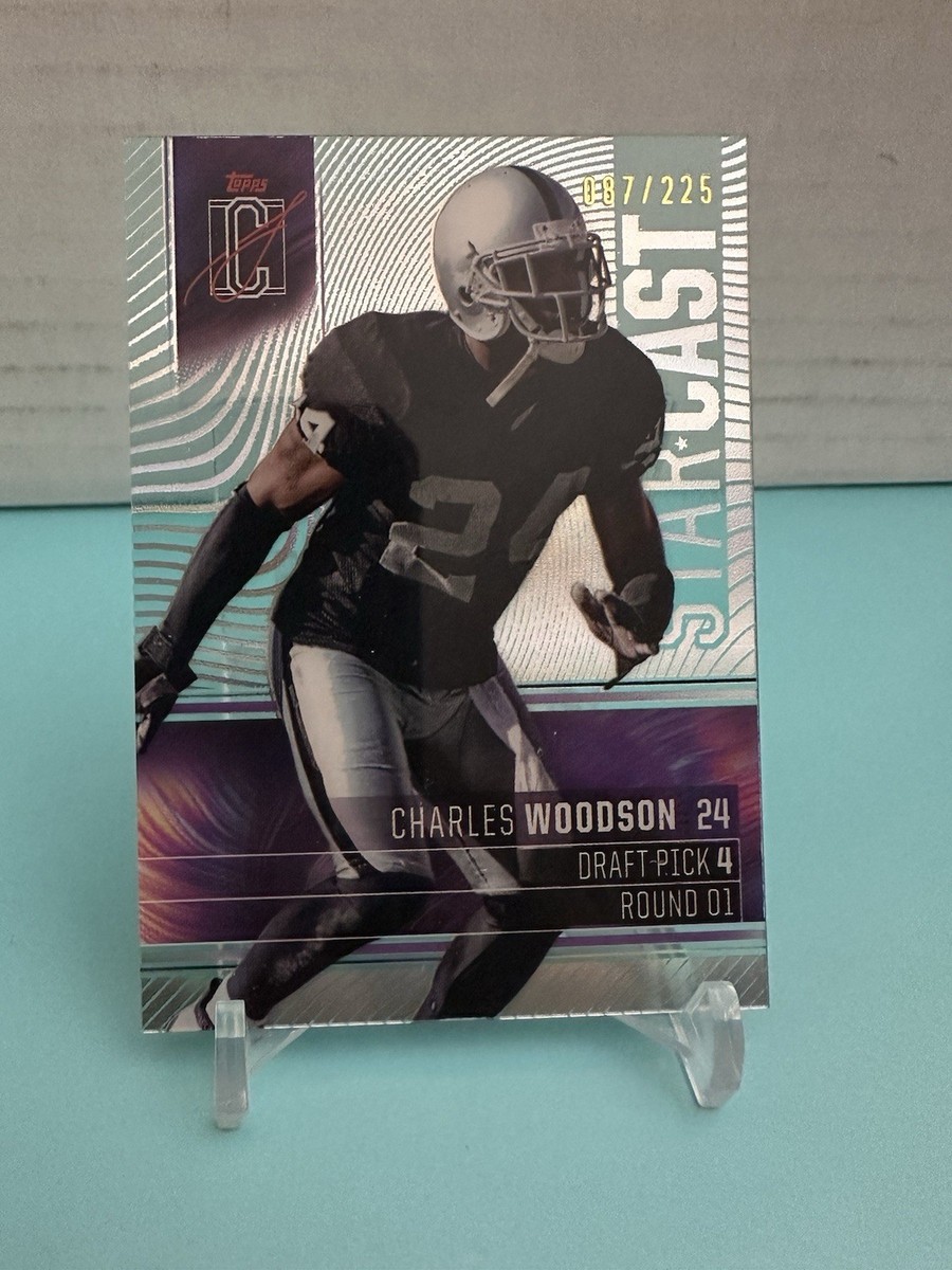 2024 Topps Signature Class Charles Woodson Star Cast /225 #SC-12