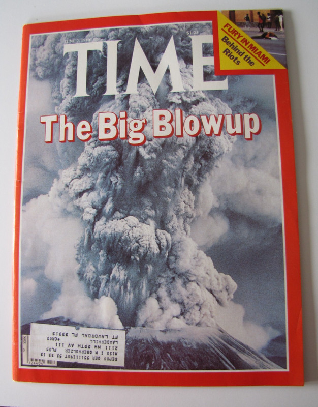 Time Magazine--June 2, 1980--Mount St Helens--Miami Riots