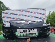 HYUNDAI I30 HATCHBACK 5DR COMFORT CRDI MK1 FD 2010 BLACK FRONT BUMPER MARKS