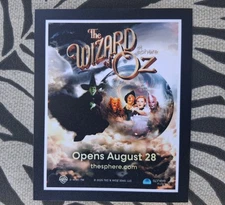 The Wizard Of Oz At Sphere Promo Magnet Flexible Vegas