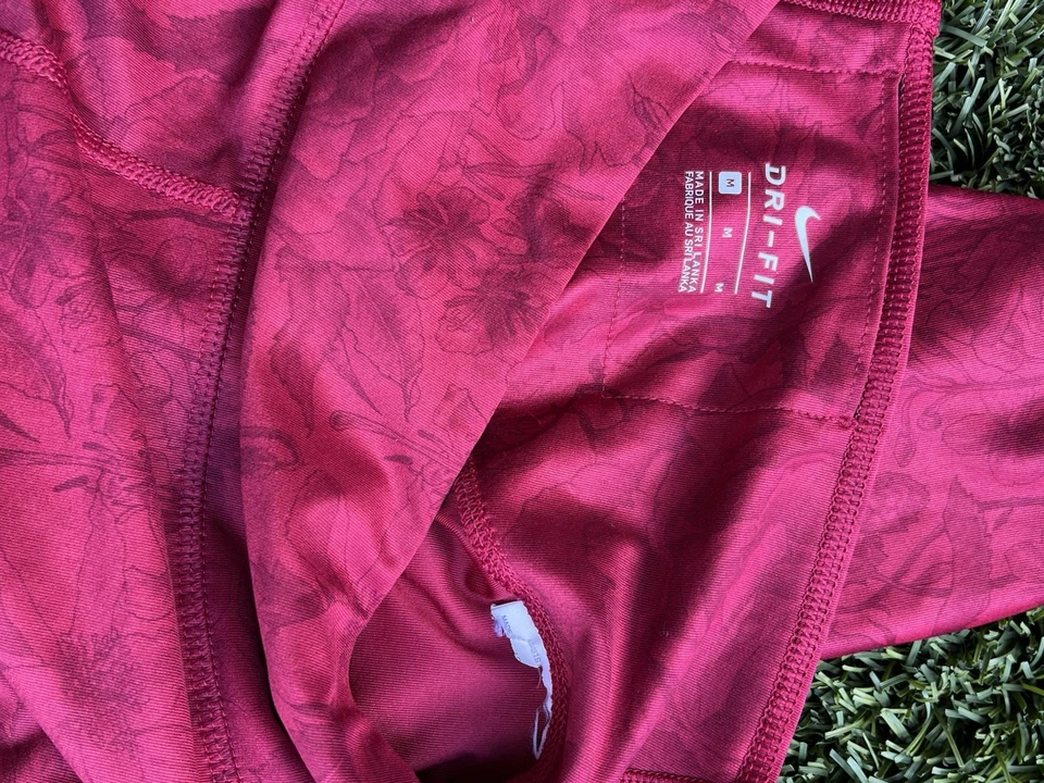 RARE Nike England Lionesses Football Women's World Cup 2019 Rose Leggings Medium - Image 3 of 4