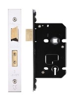 Sash lock 3 lever keyed alike -  64mm c/w Stainless Steel Forend Zoo hardware  